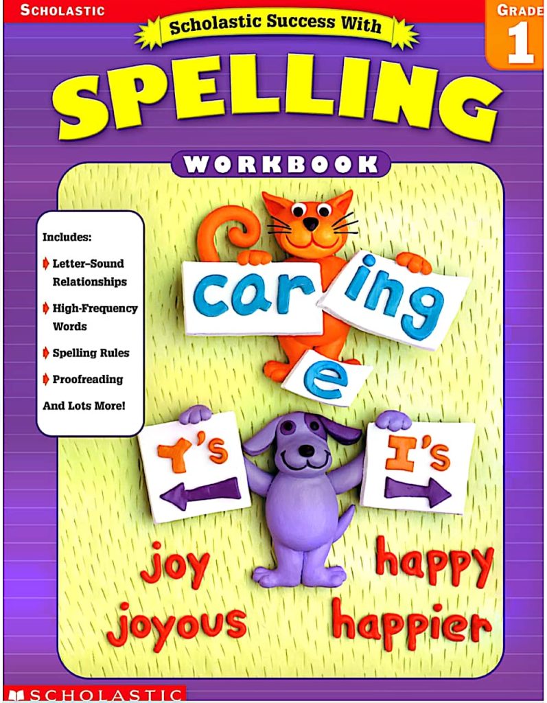 Scholastic Success with Spelling Grade 1